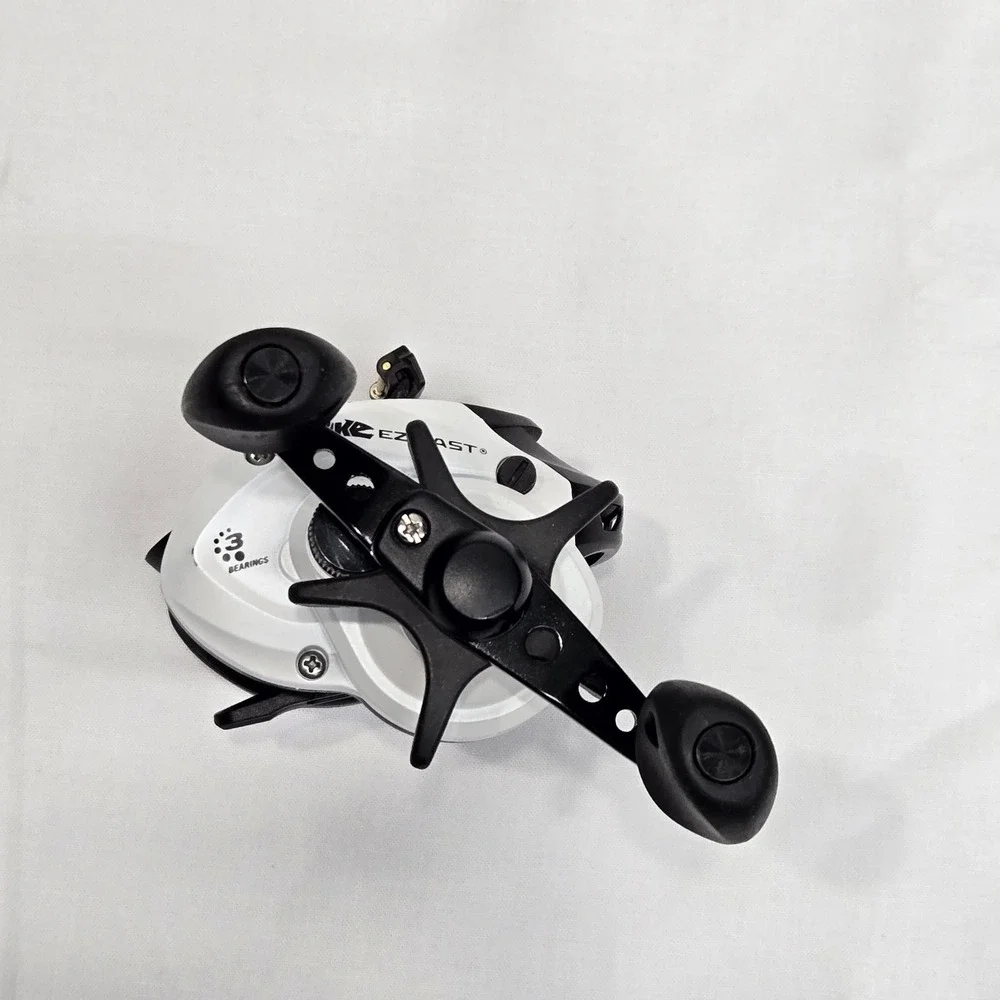 Abu Garcia Ike EZ Cast White Fishing Reel 3 Bearings 6:2:1 ratio IKEEZLP - Picture 6 of 12